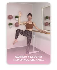 Anni loves Barre Workout videos auf Youtube für Bauch, Beine und Po für mehr Fitness in Dortmund